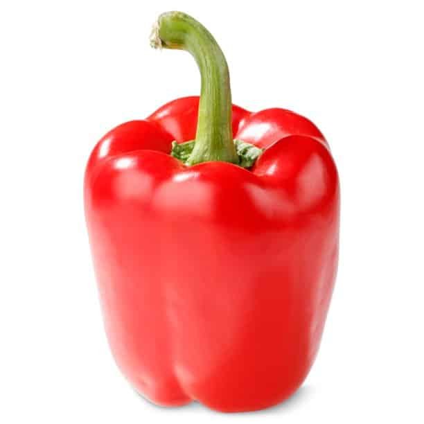 Fresh red bell pepper, 1 Each